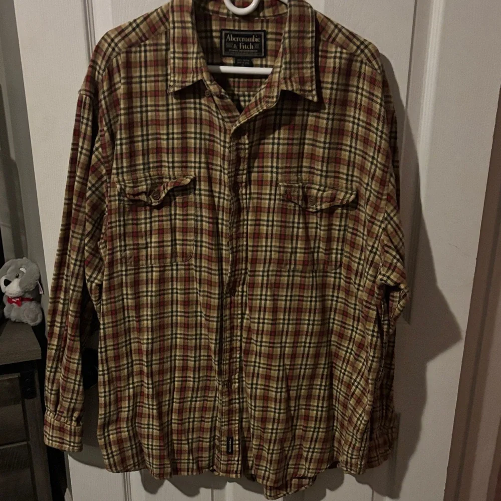 Abercrombie & Fitch Checkered Cotton Shirt - Picture 2 of 4